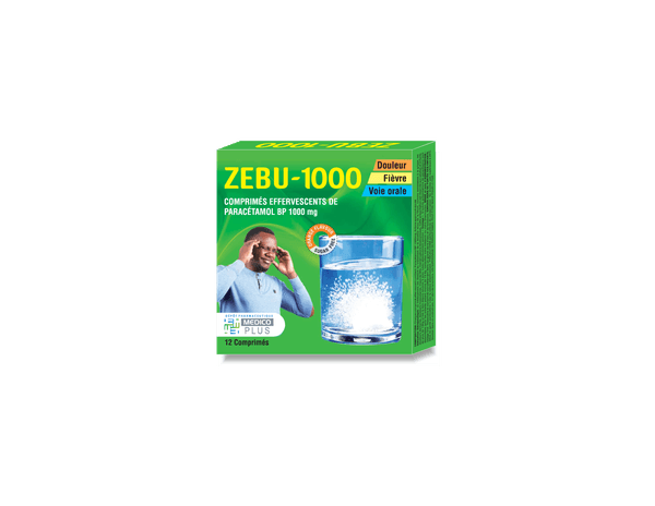 ZEBU-1000MG (EFFERVESCENT) B/12 TABLETS - Image 1