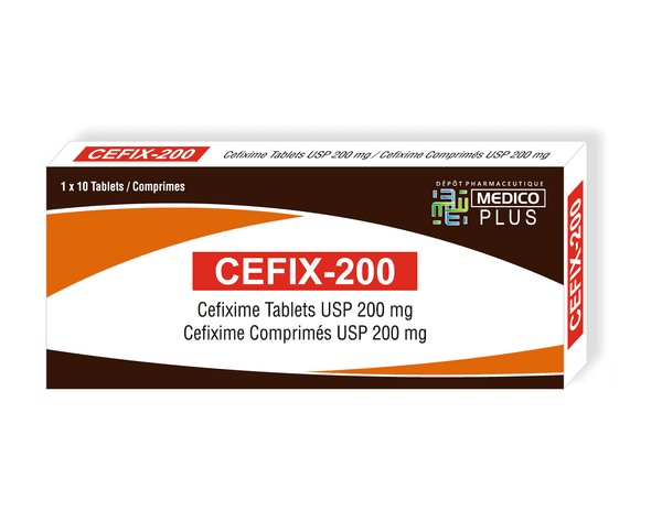 CEFIX-200 1X10 TAB - Image 1