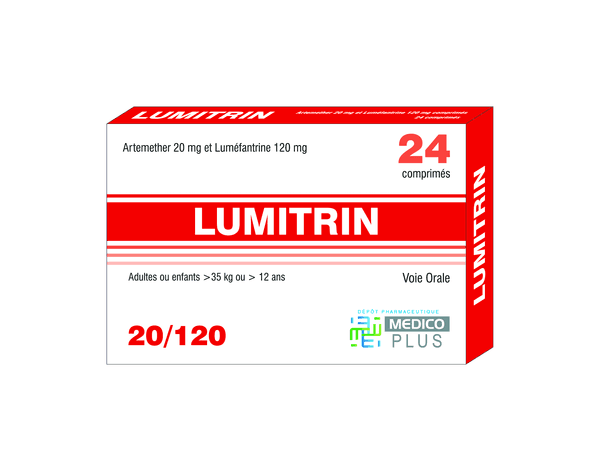 LUMITRIN (20/120 MG) B/24 CES - Image 1