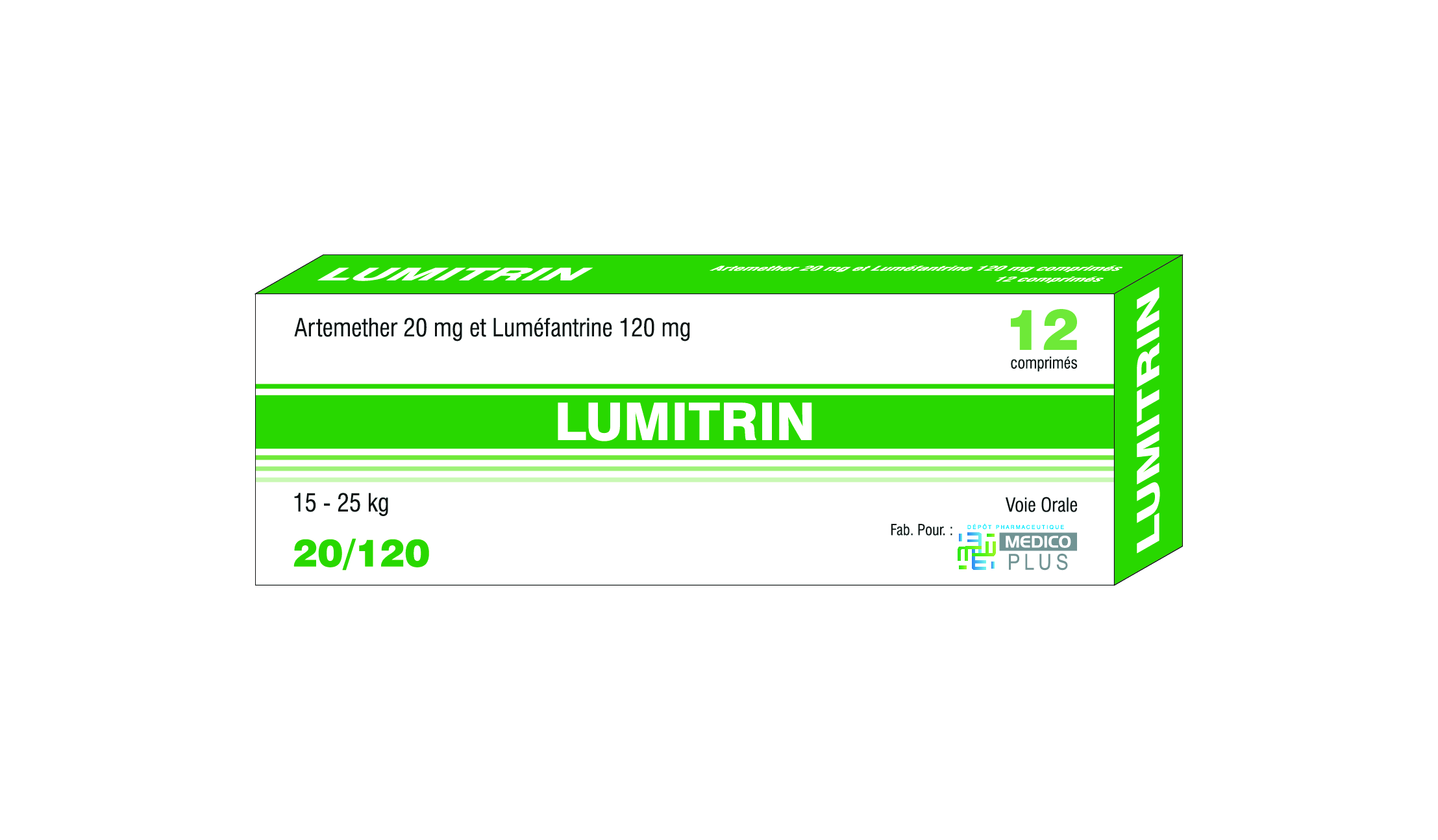 LUMITRIN (20/120MG) B/12 CES - Image 1