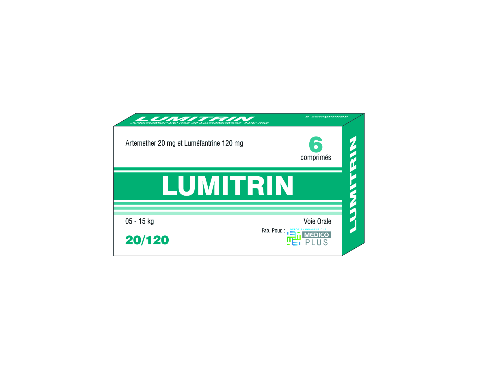 LUMITRIN (20/120MG) B/6 CES - Image 1