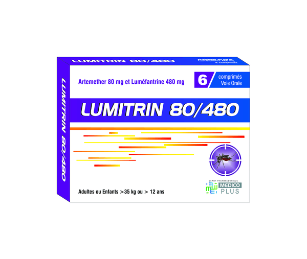 LUMITRIN (80/480 MG) B/6 CES - Image 1