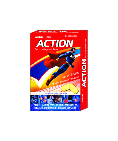 MEDICO PLUS ACTION 1 X 10 CES - Image 1