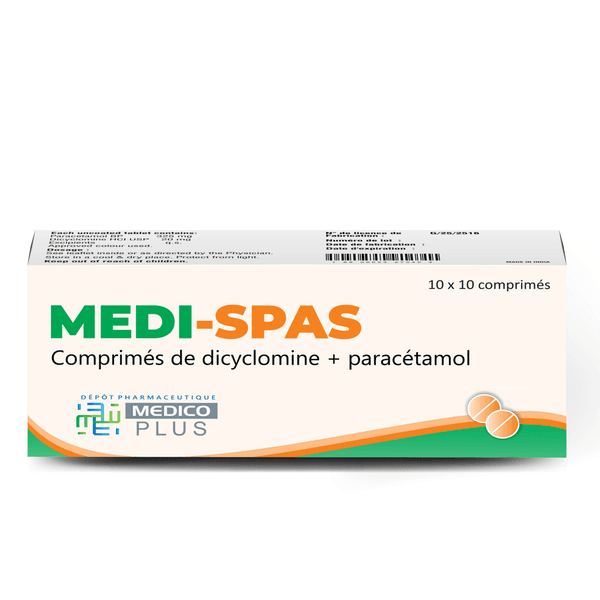 MEDI-SPAS 10 X 10 CES - Image 1