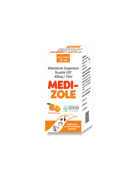 MEDI-ZOLE SUSPENSION 10ML - Image 1