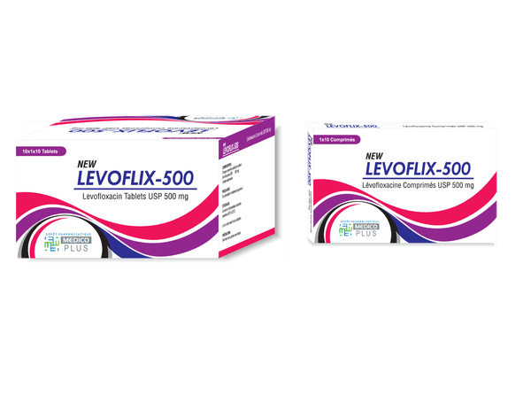 NEW LEVOFLIX - 500 1 X 10 CES - Image 1